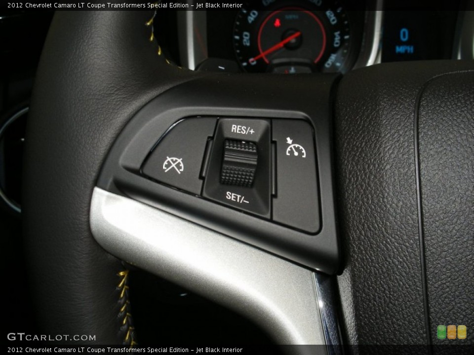 Jet Black Interior Controls for the 2012 Chevrolet Camaro LT Coupe Transformers Special Edition #58052480