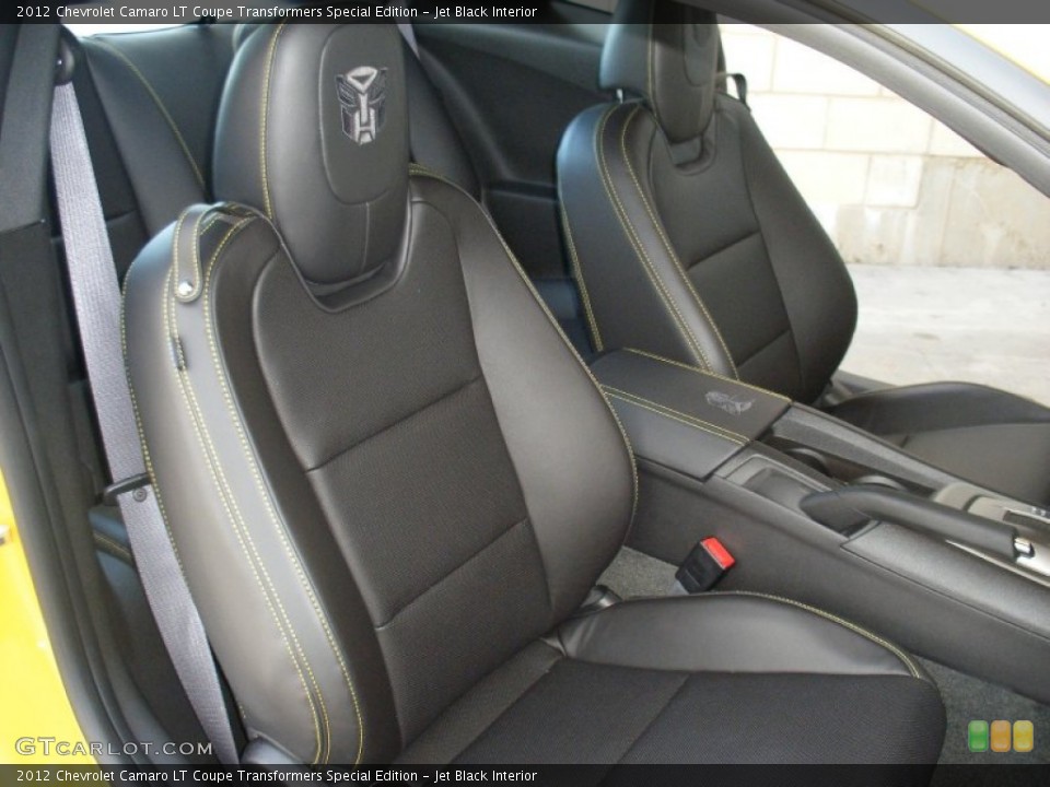 Jet Black Interior Photo for the 2012 Chevrolet Camaro LT Coupe Transformers Special Edition #58052498