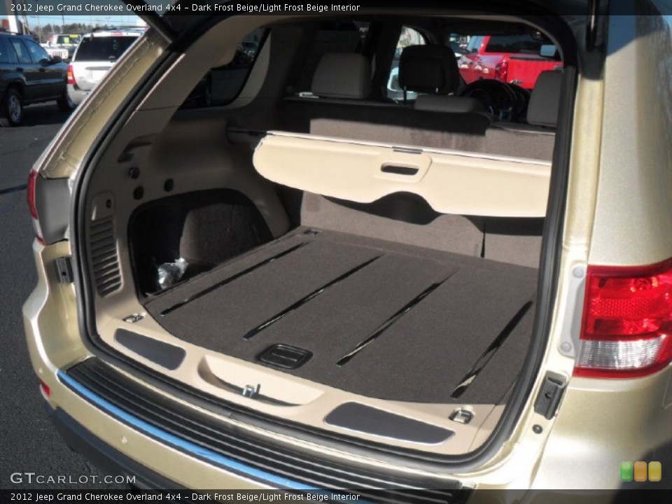 Dark Frost Beige/Light Frost Beige Interior Trunk for the 2012 Jeep Grand Cherokee Overland 4x4 #58056322