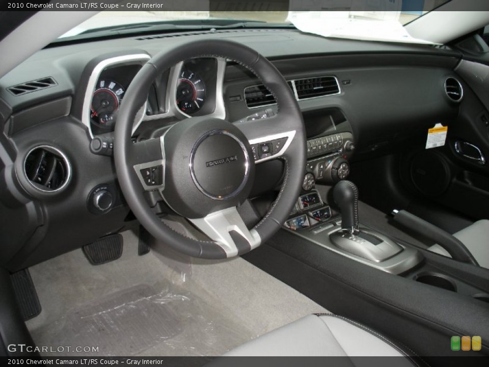 Gray Interior Dashboard for the 2010 Chevrolet Camaro LT/RS Coupe #58056325