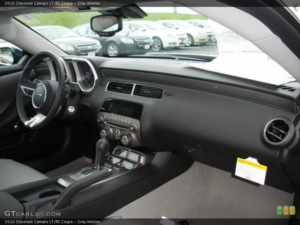 Gray Interior Dashboard for the 2010 Chevrolet Camaro LT/RS Coupe #58056340