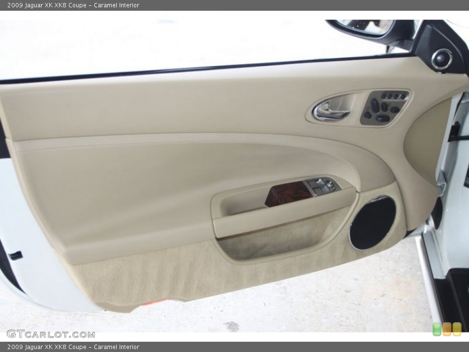 Caramel Interior Door Panel for the 2009 Jaguar XK XK8 Coupe #58056394