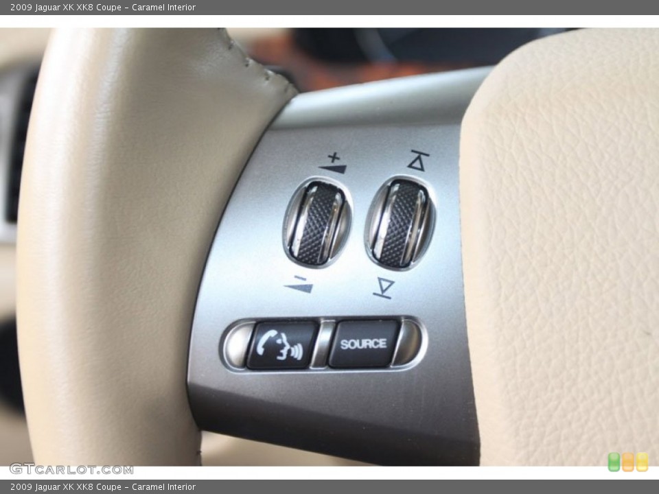 Caramel Interior Controls for the 2009 Jaguar XK XK8 Coupe #58056544
