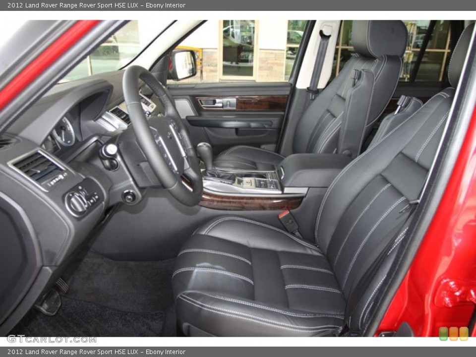 Ebony Interior Photo for the 2012 Land Rover Range Rover Sport HSE LUX #58057654