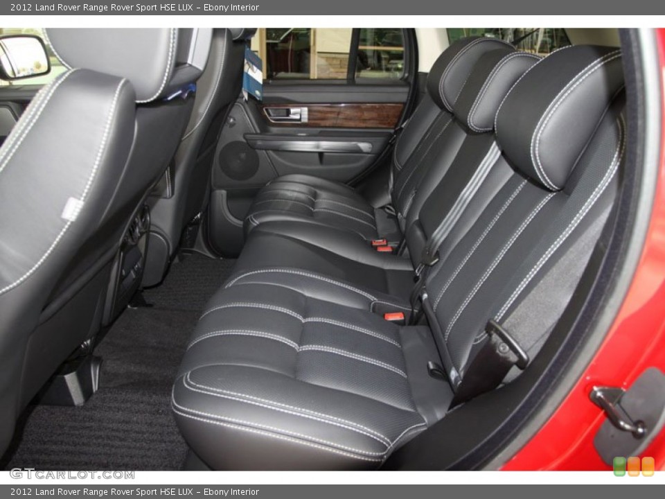 Ebony Interior Photo for the 2012 Land Rover Range Rover Sport HSE LUX #58057663