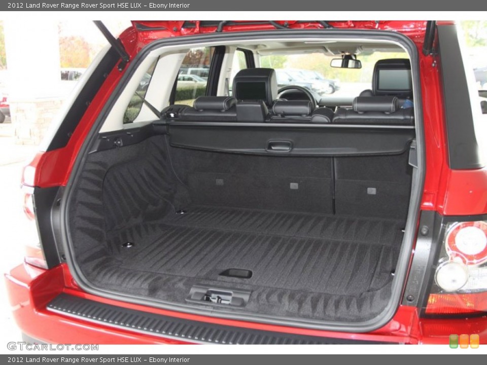 Ebony Interior Trunk for the 2012 Land Rover Range Rover Sport HSE LUX #58057799