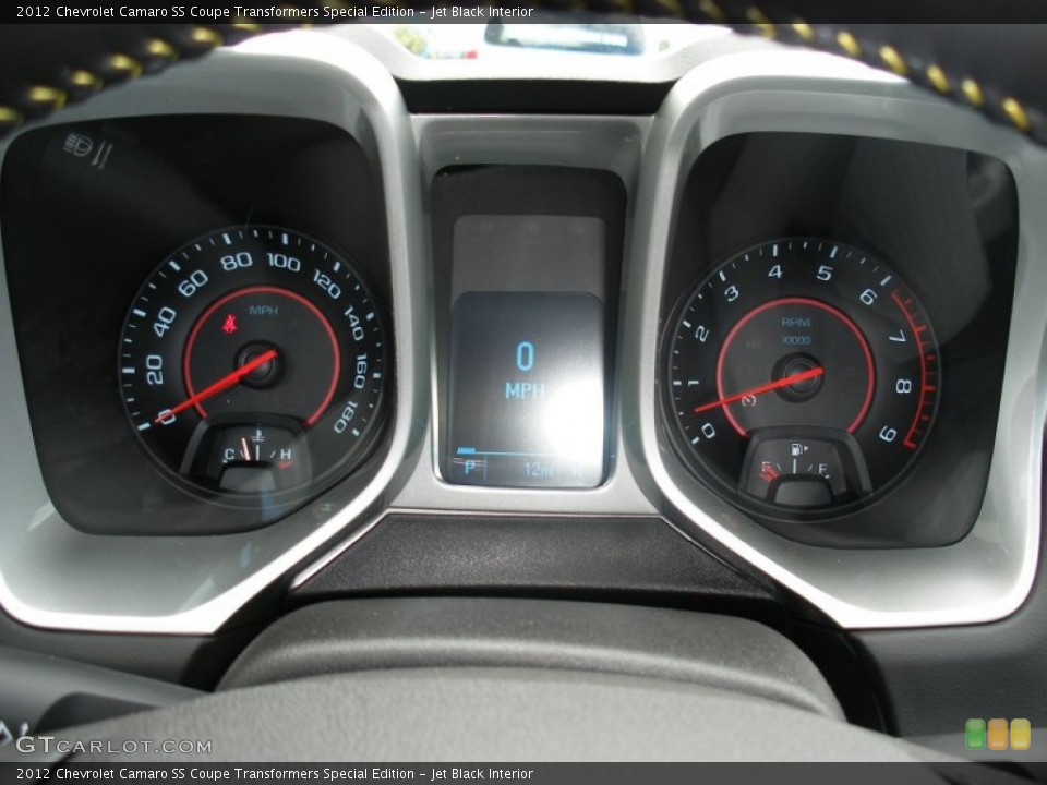 Jet Black Interior Gauges for the 2012 Chevrolet Camaro SS Coupe Transformers Special Edition #58057817