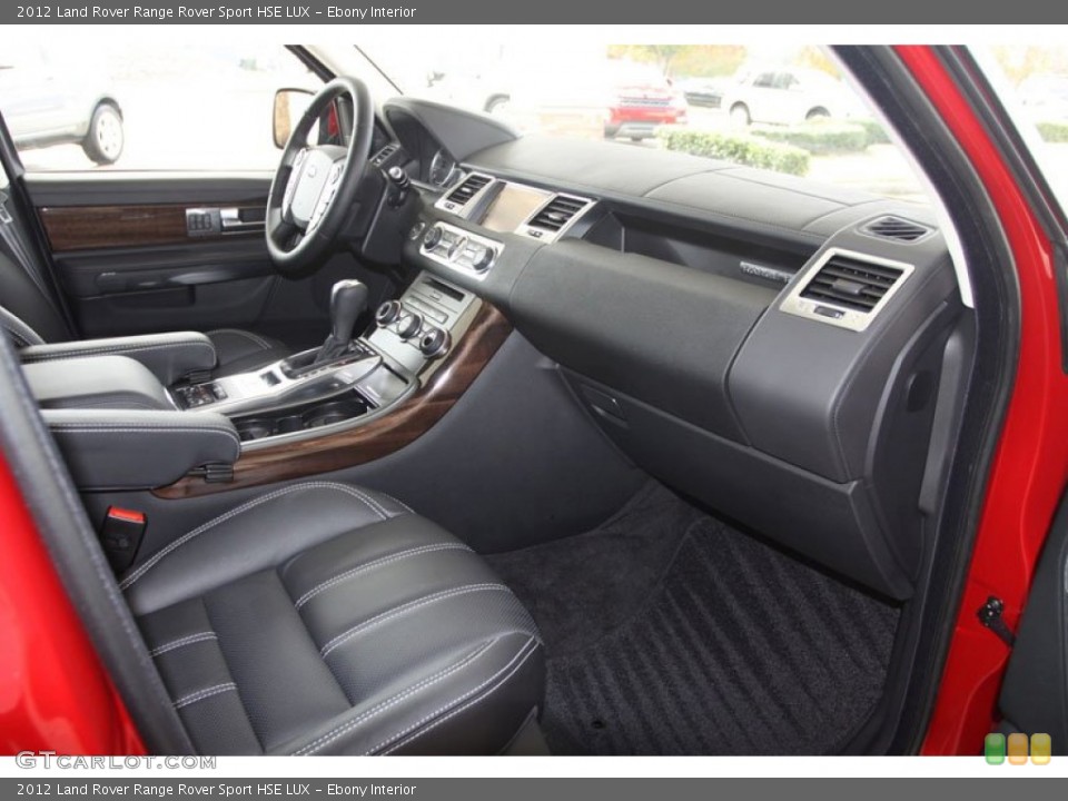 Ebony Interior Photo for the 2012 Land Rover Range Rover Sport HSE LUX #58057832