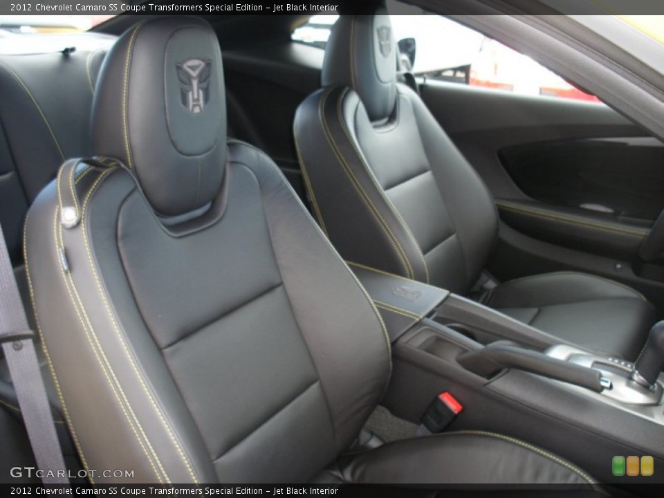 Jet Black Interior Photo for the 2012 Chevrolet Camaro SS Coupe Transformers Special Edition #58057841