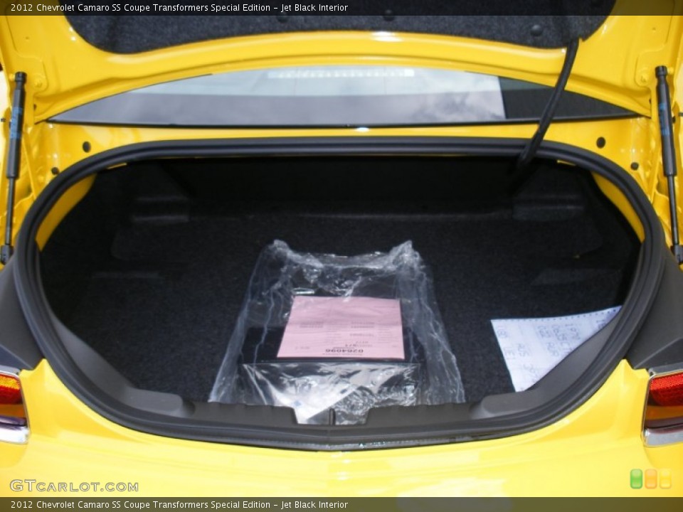 Jet Black Interior Trunk for the 2012 Chevrolet Camaro SS Coupe Transformers Special Edition #58058075