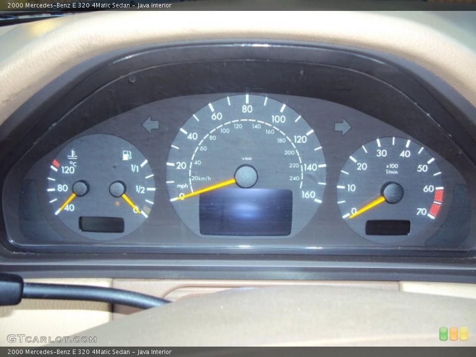 Java Interior Gauges for the 2000 Mercedes-Benz E 320 4Matic Sedan #58061608