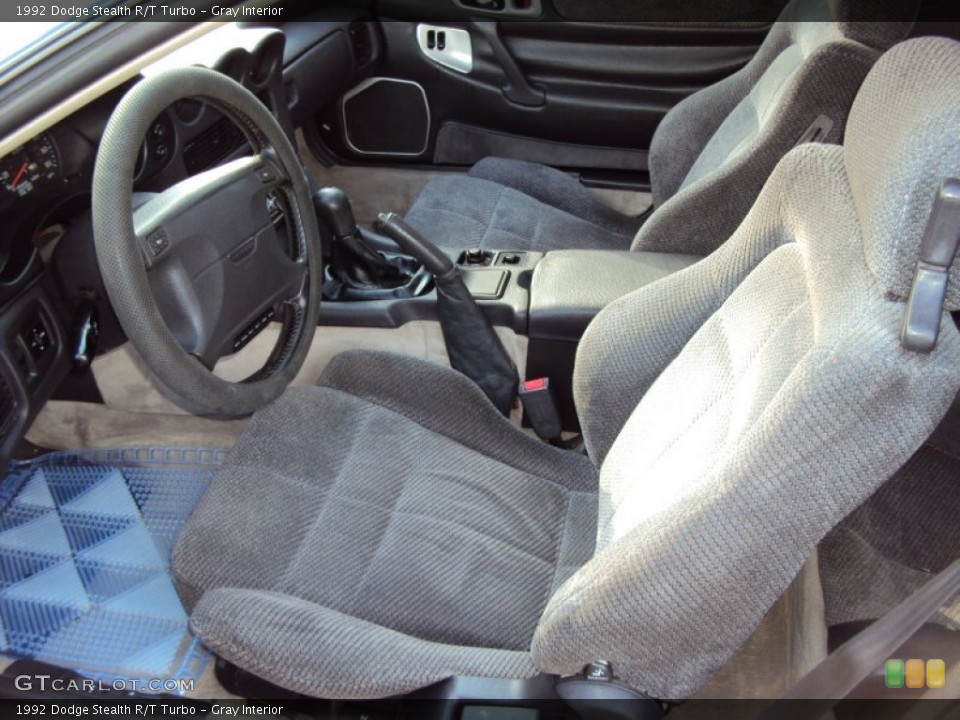 Gray Interior Photo for the 1992 Dodge Stealth R/T Turbo #58062110