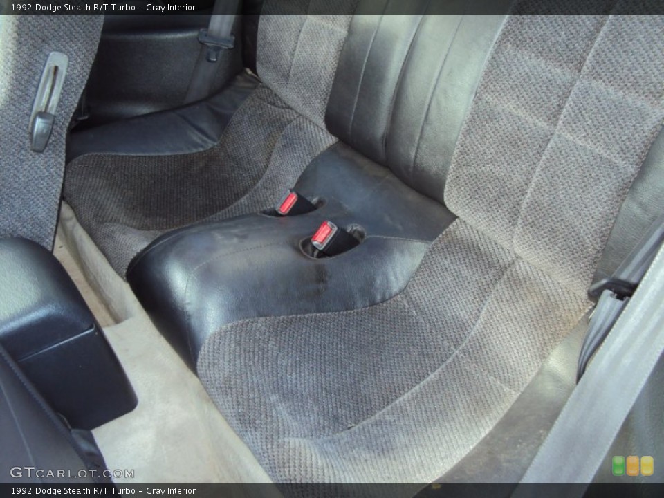 Gray Interior Photo for the 1992 Dodge Stealth R/T Turbo #58062116