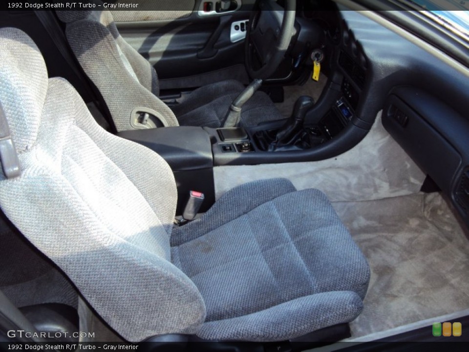 Gray Interior Photo for the 1992 Dodge Stealth R/T Turbo #58062122