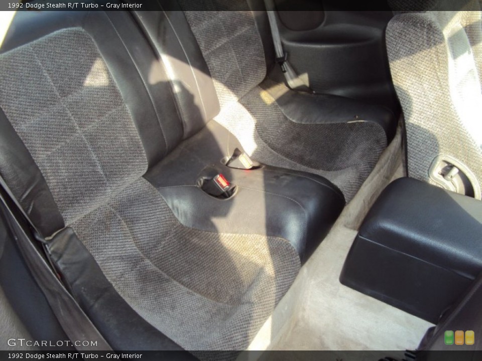 Gray 1992 Dodge Stealth Interiors