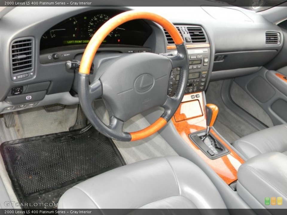 Gray Interior Photo for the 2000 Lexus LS 400 Platinum Series #58062179