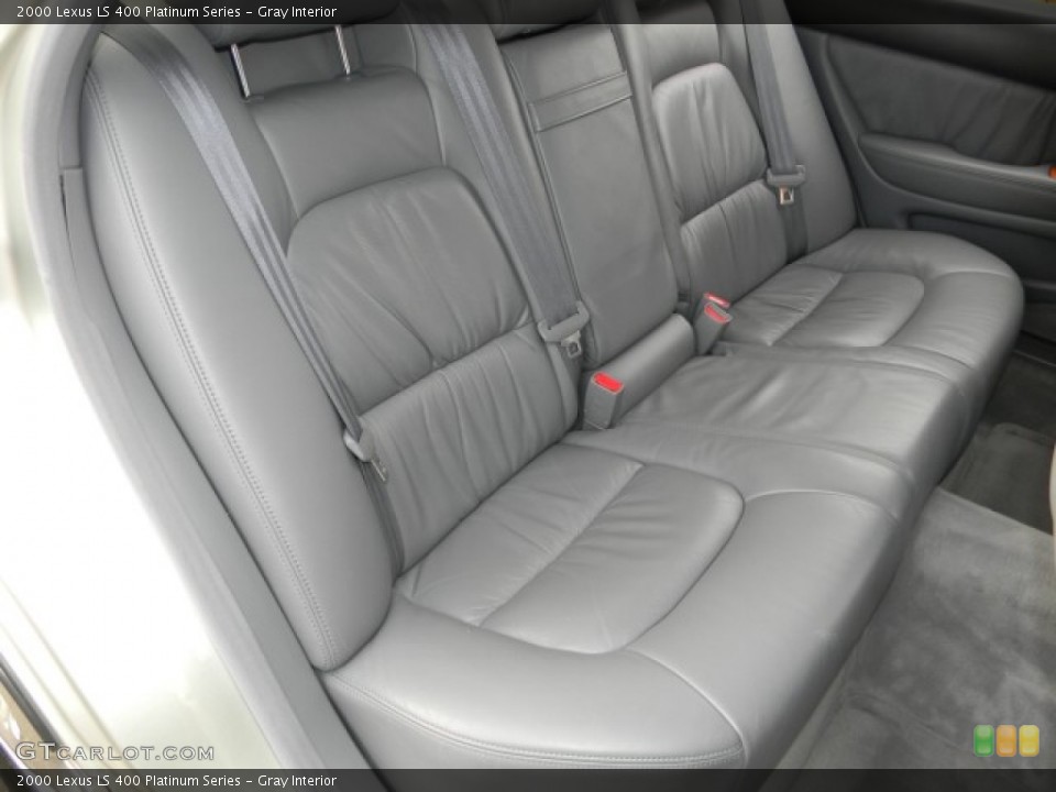 Gray Interior Photo for the 2000 Lexus LS 400 Platinum Series #58062206