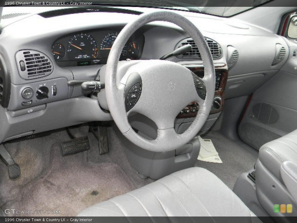 Gray Interior Dashboard for the 1996 Chrysler Town & Country LX #58063085