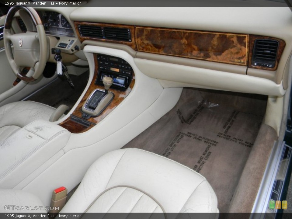 Ivory Interior Dashboard for the 1995 Jaguar XJ Vanden Plas #58063537