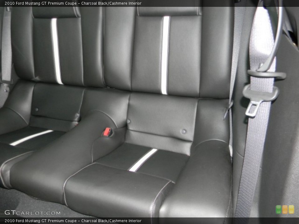 Charcoal Black/Cashmere Interior Photo for the 2010 Ford Mustang GT Premium Coupe #58064403