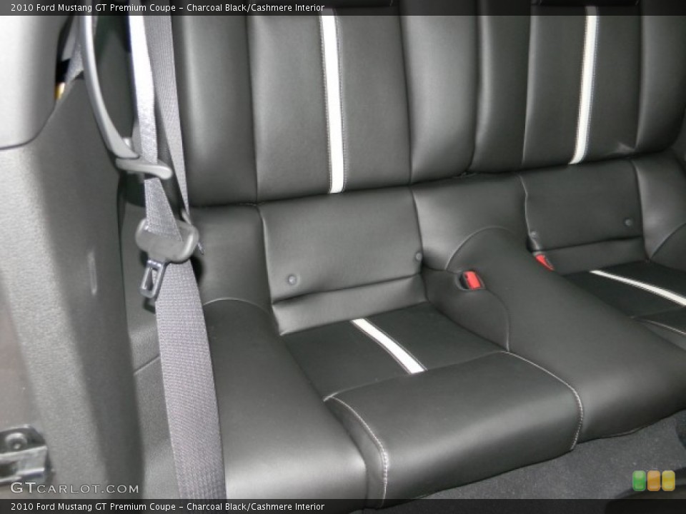 Charcoal Black/Cashmere Interior Photo for the 2010 Ford Mustang GT Premium Coupe #58064413