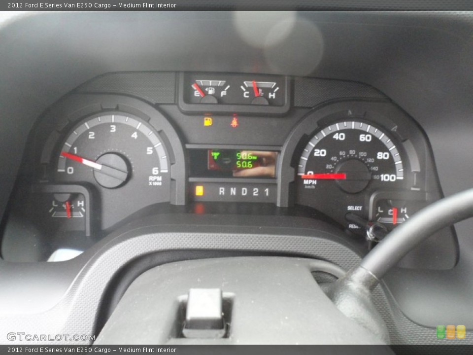 Medium Flint Interior Gauges for the 2012 Ford E Series Van E250 Cargo #58064808