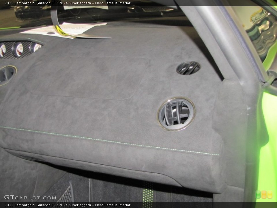 Nero Perseus Interior Dashboard for the 2012 Lamborghini Gallardo LP 570-4 Superleggera #58067094