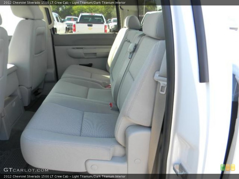 Light Titanium/Dark Titanium Interior Photo for the 2012 Chevrolet Silverado 1500 LT Crew Cab #58070802