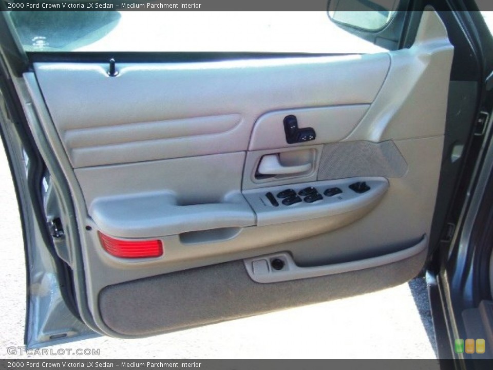 Medium Parchment Interior Door Panel for the 2000 Ford Crown Victoria LX Sedan #58072522