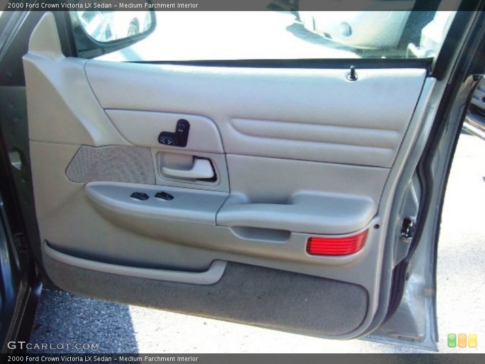 Medium Parchment Interior Door Panel for the 2000 Ford Crown Victoria LX Sedan #58072549