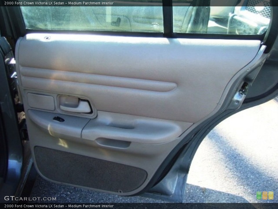 Medium Parchment Interior Door Panel for the 2000 Ford Crown Victoria LX Sedan #58072553