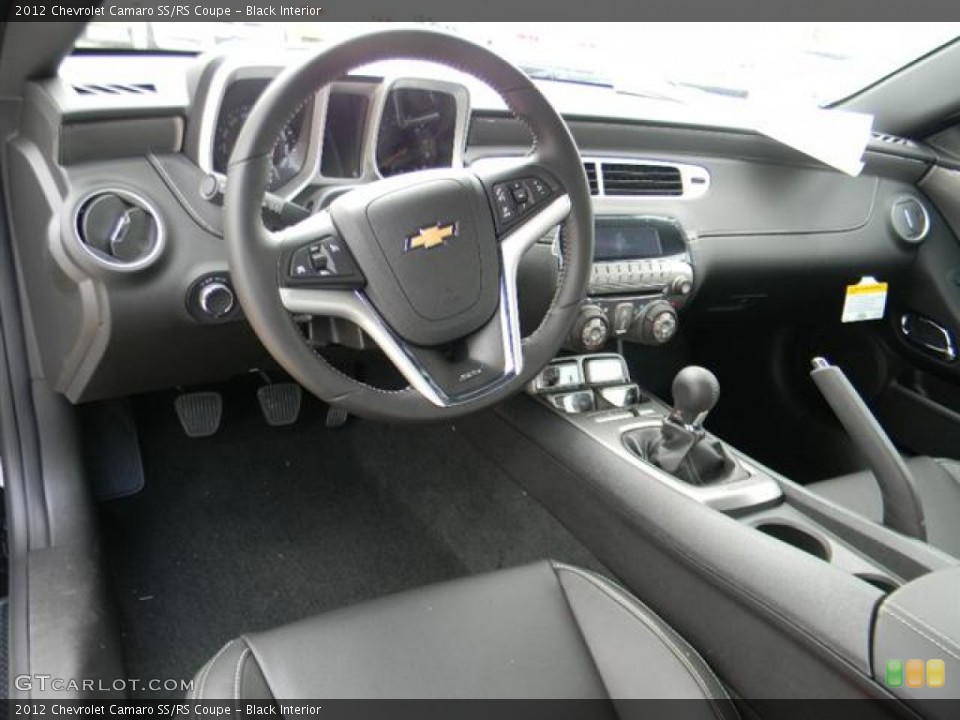 Black Interior Dashboard for the 2012 Chevrolet Camaro SS/RS Coupe #58073924