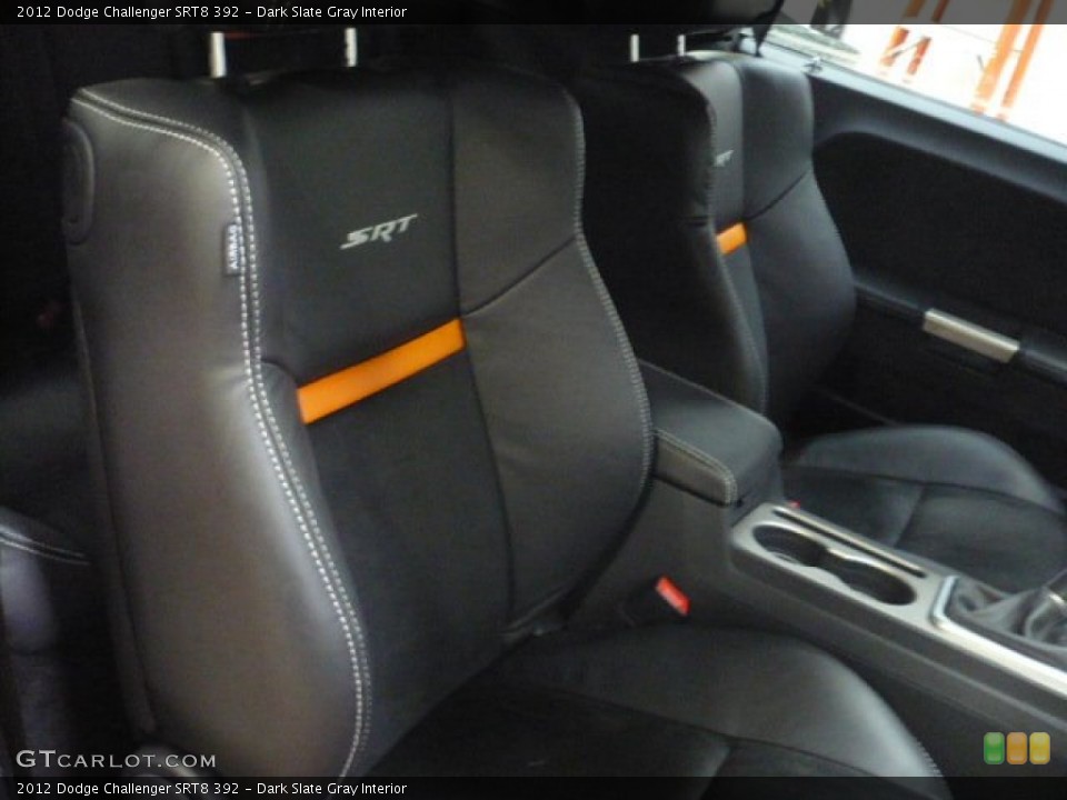 Dark Slate Gray Interior Photo for the 2012 Dodge Challenger SRT8 392 #58074173