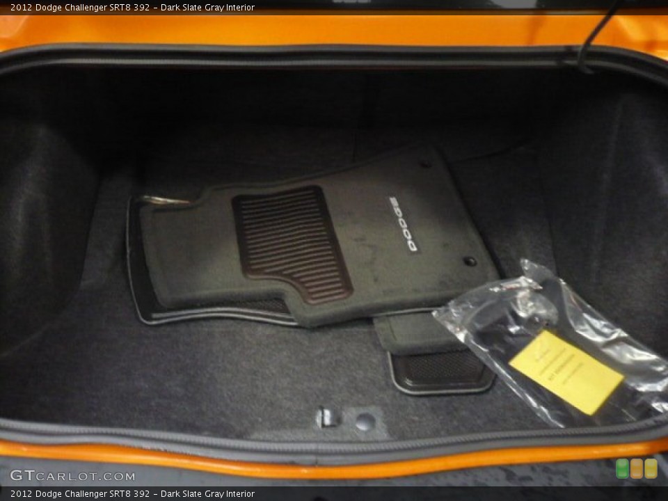 Dark Slate Gray Interior Trunk for the 2012 Dodge Challenger SRT8 392 #58074214