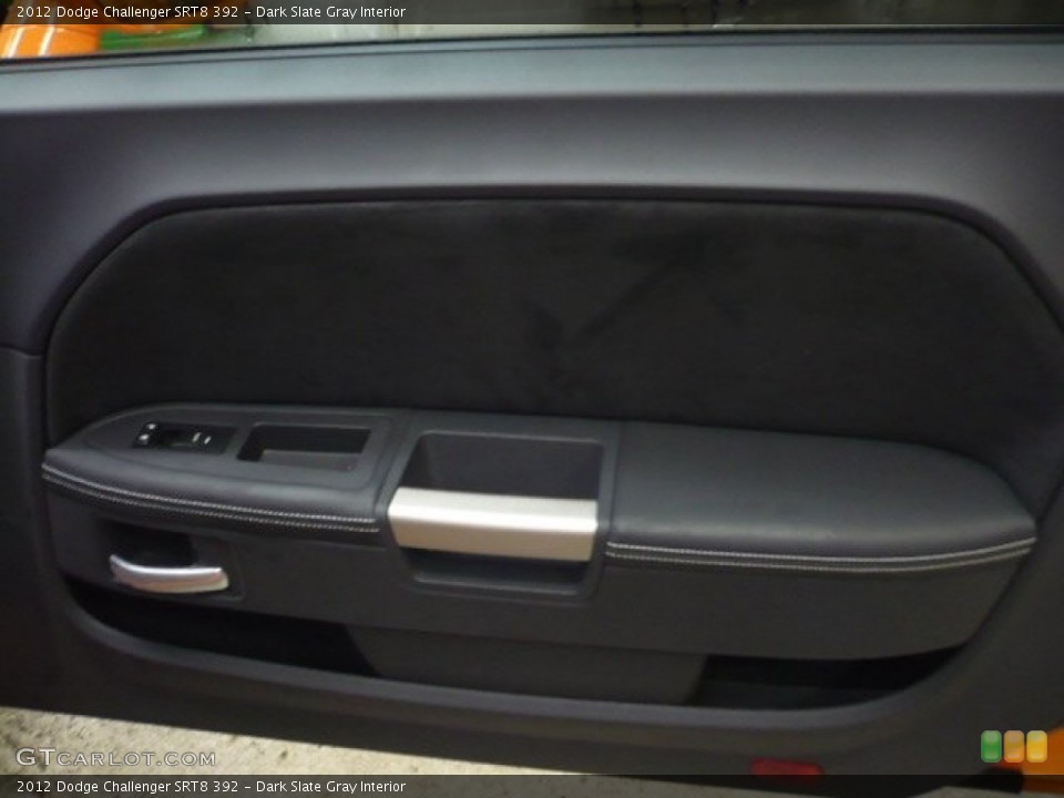 Dark Slate Gray Interior Door Panel for the 2012 Dodge Challenger SRT8 392 #58074239