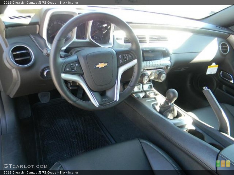Black Interior Dashboard for the 2012 Chevrolet Camaro SS/RS Coupe #58074269