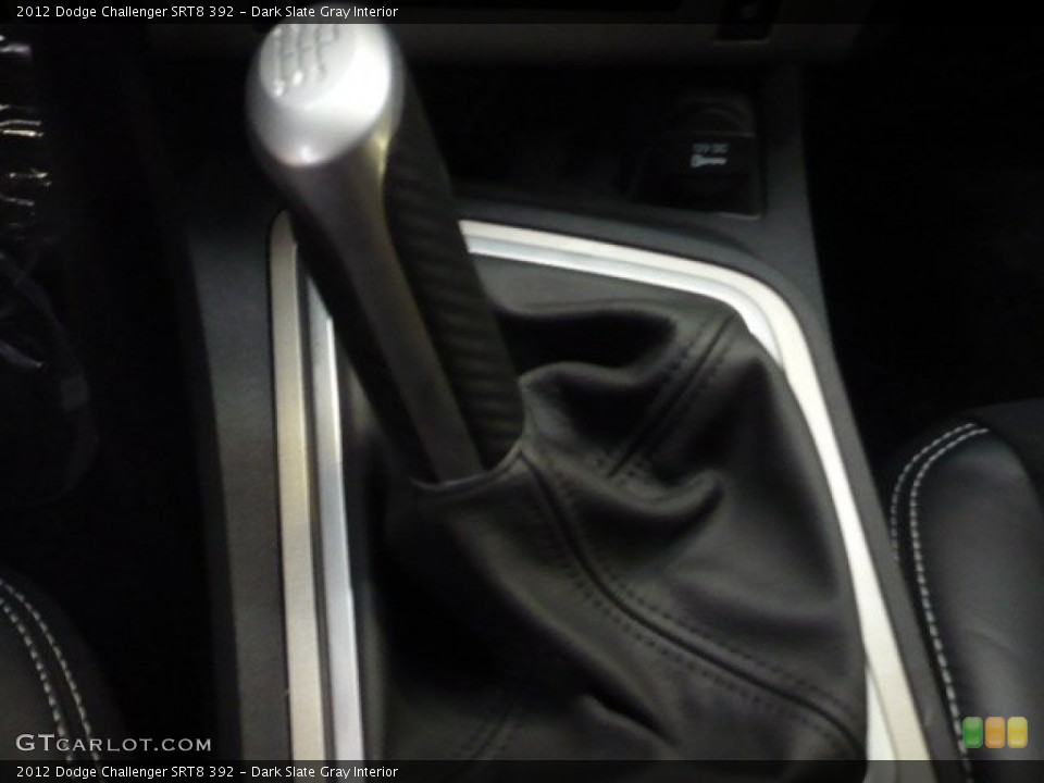 Dark Slate Gray Interior Transmission for the 2012 Dodge Challenger SRT8 392 #58074278