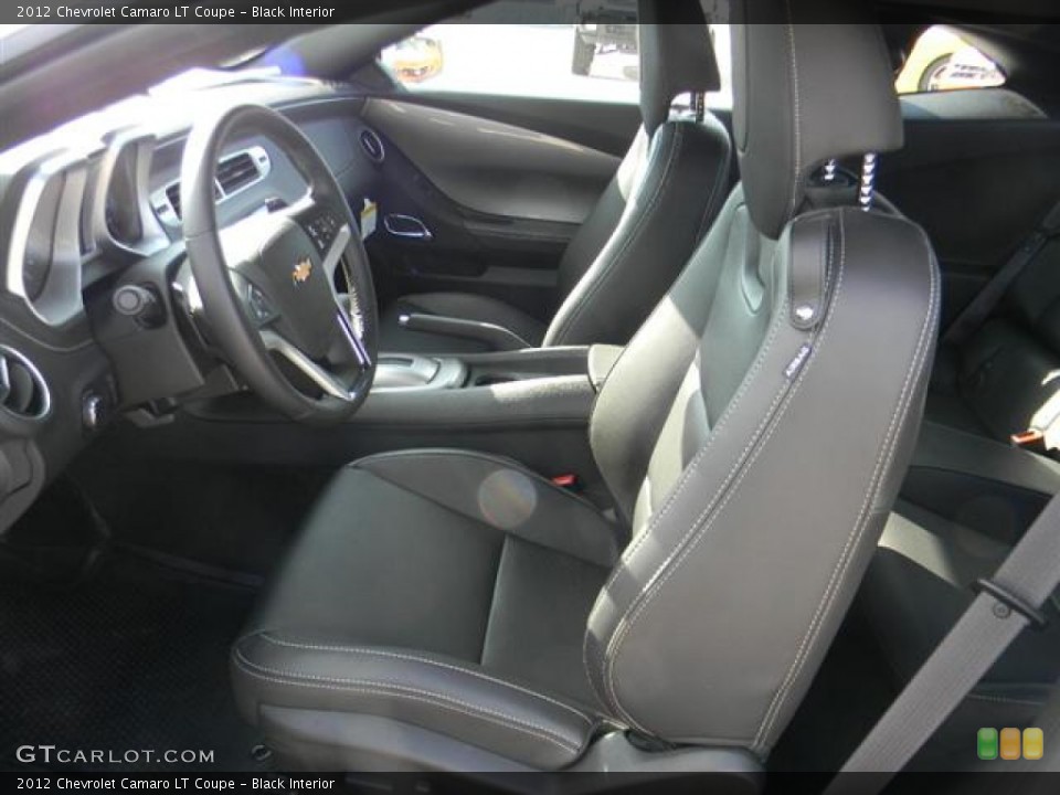 Black Interior Photo for the 2012 Chevrolet Camaro LT Coupe #58074658