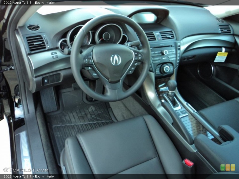 Ebony Interior Dashboard for the 2012 Acura TL 3.5 #58076519