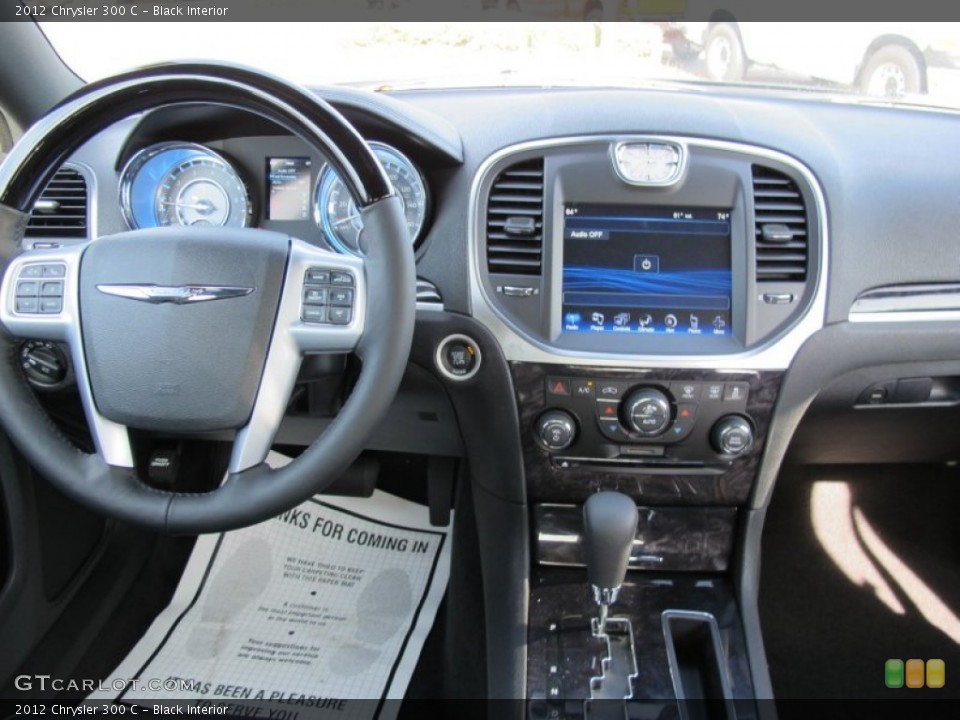 Black Interior Dashboard for the 2012 Chrysler 300 C #58077290