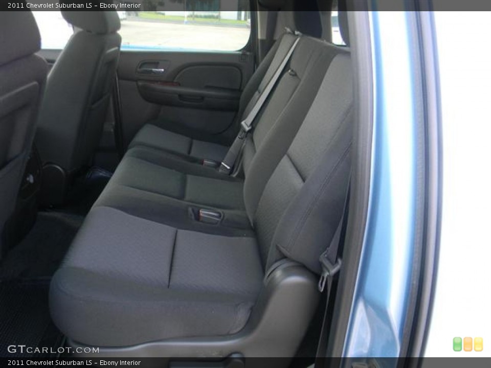 Ebony Interior Photo for the 2011 Chevrolet Suburban LS #58077662