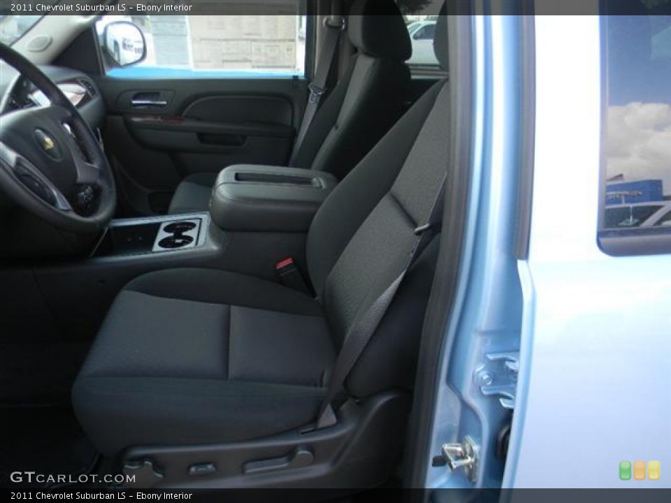 Ebony Interior Photo for the 2011 Chevrolet Suburban LS #58077668