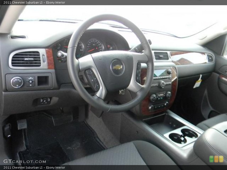 Ebony Interior Dashboard for the 2011 Chevrolet Suburban LS #58077677