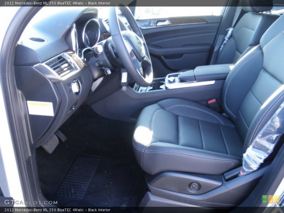 Black Interior Photo for the 2012 Mercedes-Benz ML 350 BlueTEC 4Matic #58082291