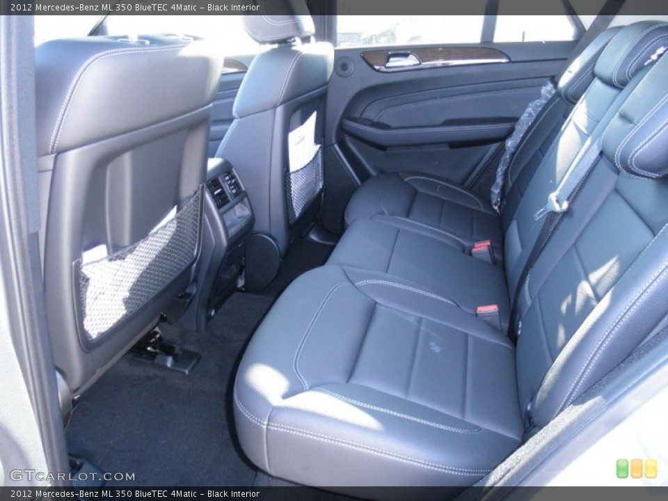 Black Interior Photo for the 2012 Mercedes-Benz ML 350 BlueTEC 4Matic #58082300