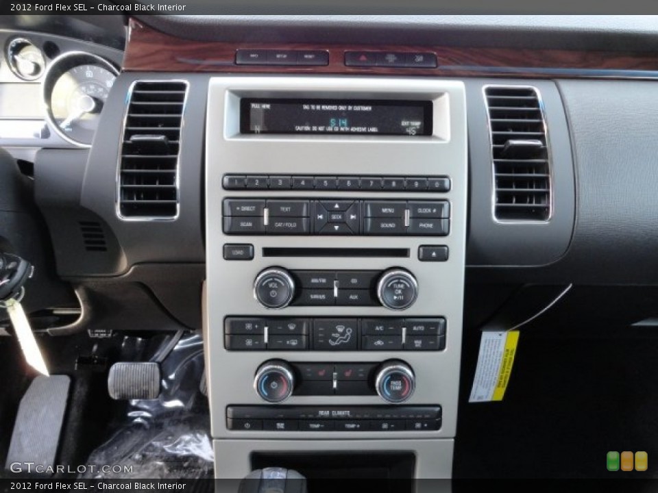 Charcoal Black Interior Controls for the 2012 Ford Flex SEL #58082992
