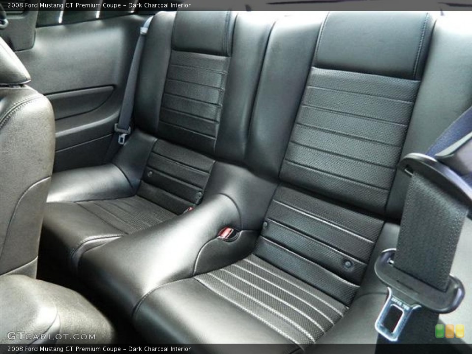 Dark Charcoal Interior Photo for the 2008 Ford Mustang GT Premium Coupe #58086982