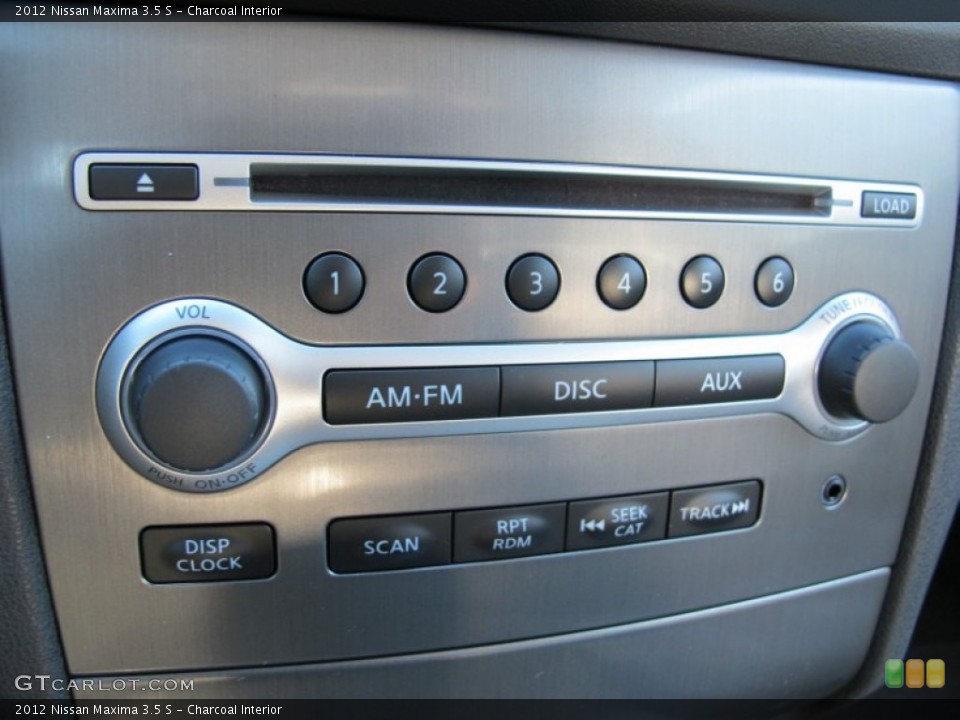 Charcoal Interior Audio System for the 2012 Nissan Maxima 3.5 S #58087697