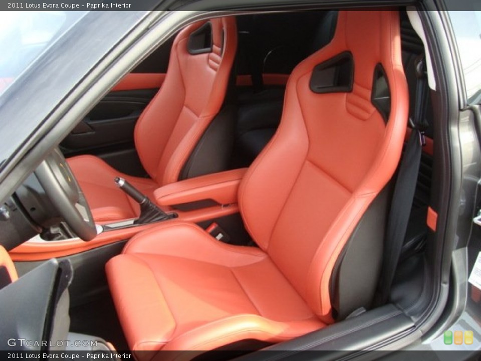 Paprika Interior Photo for the 2011 Lotus Evora Coupe #58095764