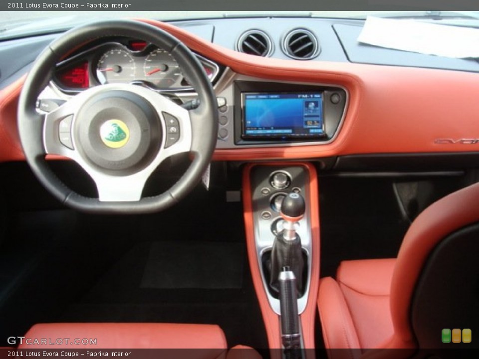 Paprika Interior Dashboard for the 2011 Lotus Evora Coupe #58095773